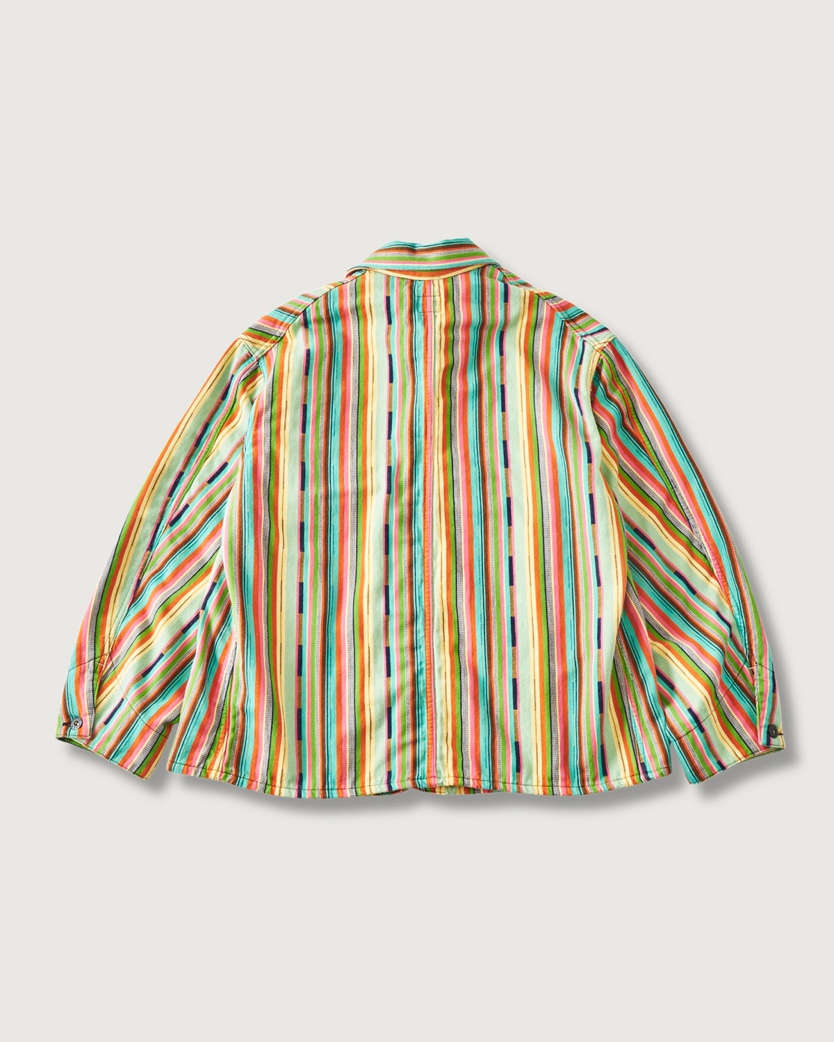 #3133W-MS POST 46-W : multi stripe x HBT multi green