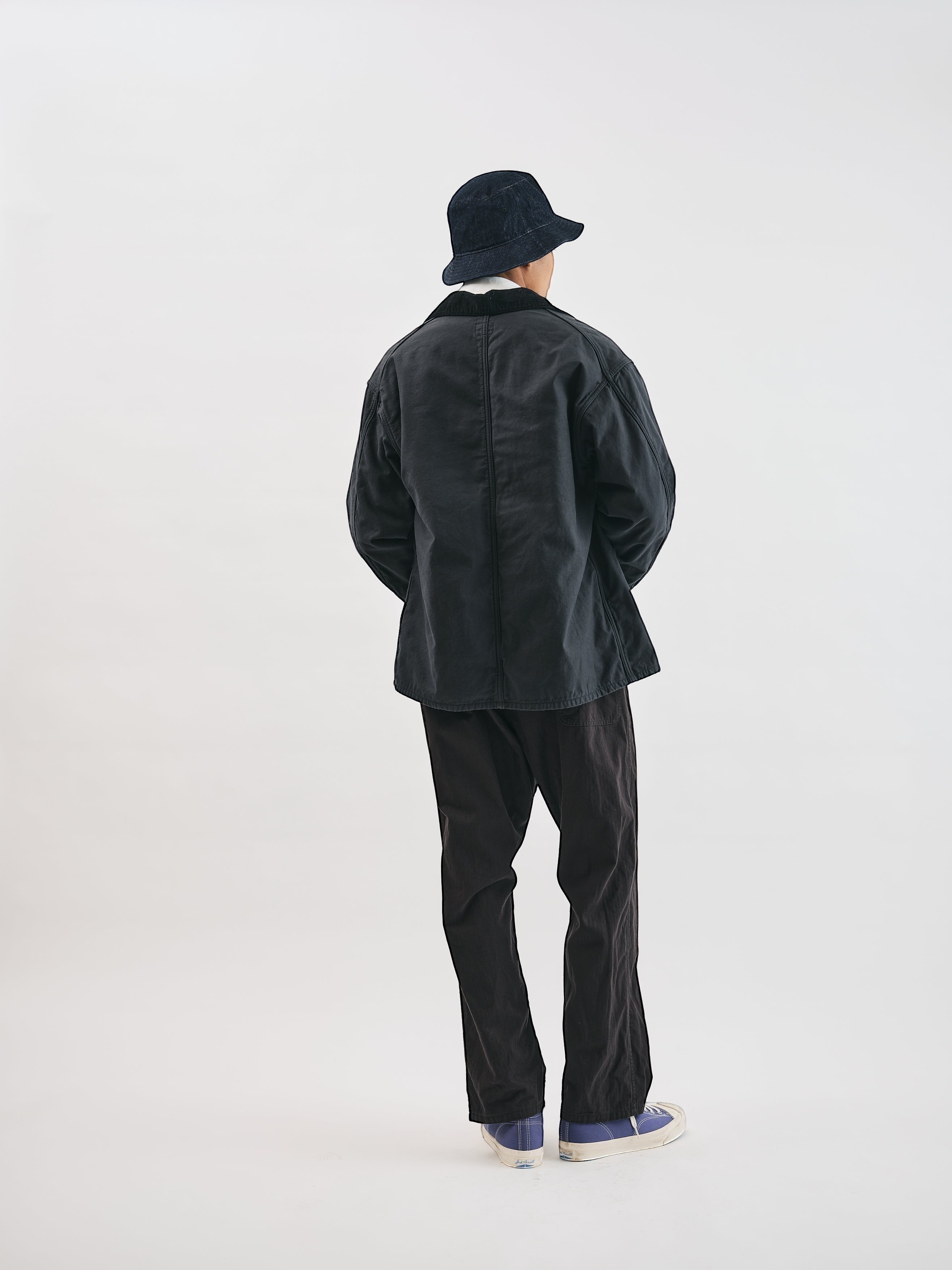 #3133W-VSC POST 46-W : vintage sateen charcoal