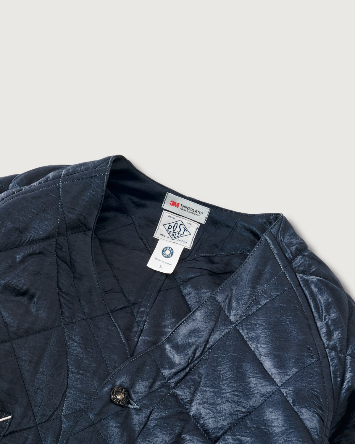 [10/10 RELEASE] #3134DV-ASD POST 47 DV : quilted acetate sateen w/Thinsulate HL60 dark grey