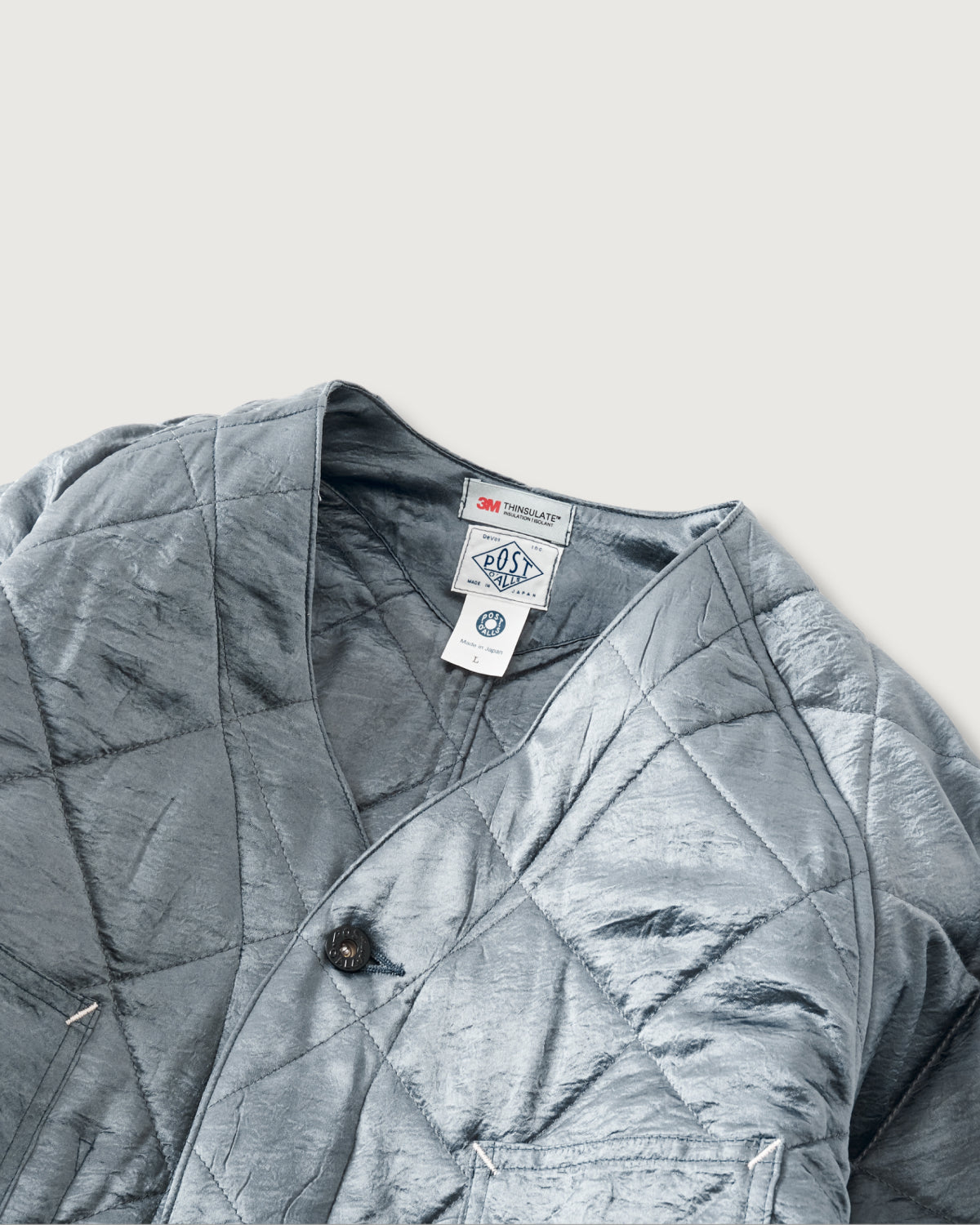 [10/10 RELEASE] #3134DV-ASG POST 47 DV : quilted acetate sateen w/Thinsulate HL60 grey