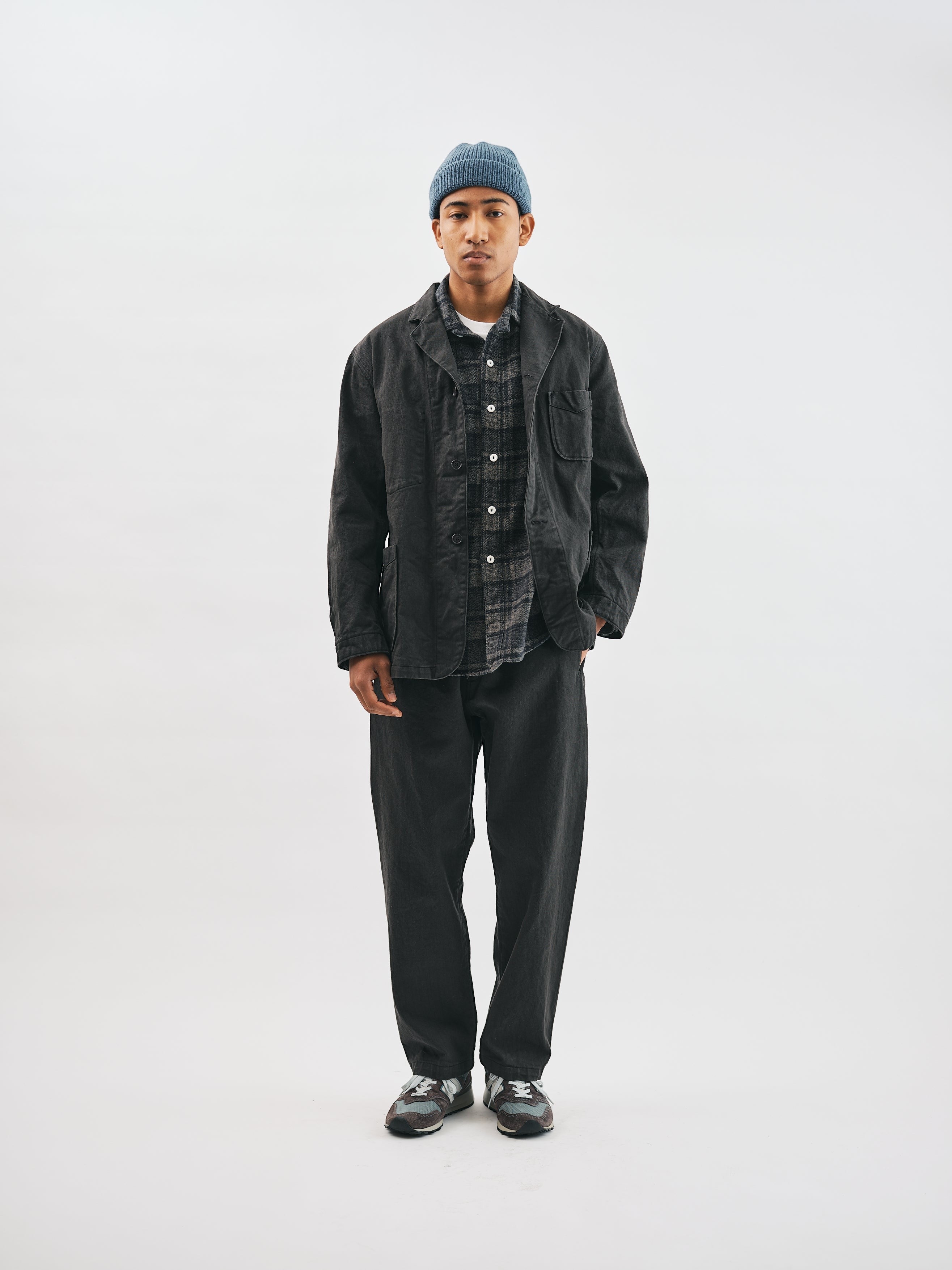 3142-WFC OK Rider 6 : w flat twill charcoal