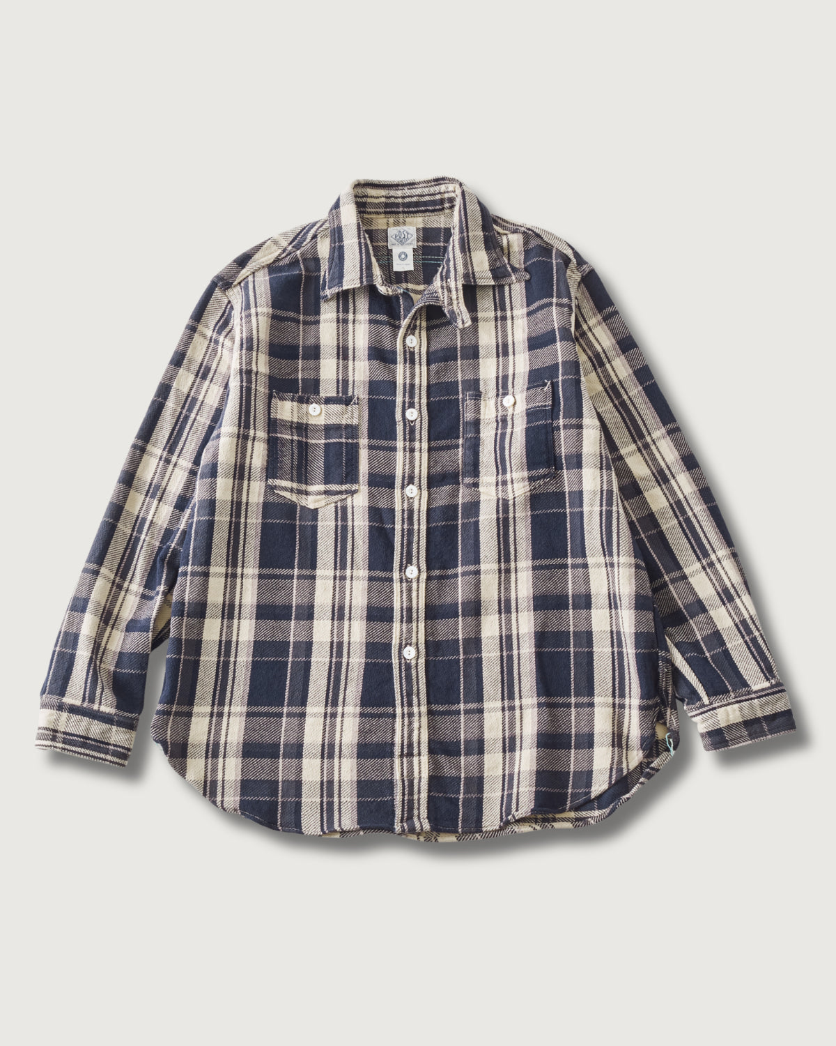#3217-FP1 St.Louis : cotton flannel plaid grey