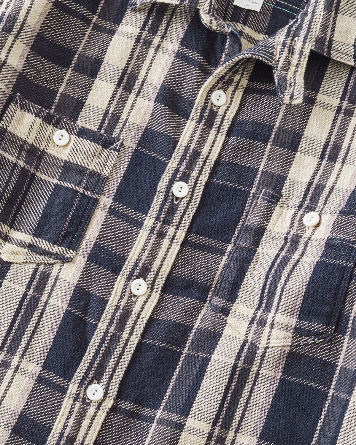 #3217-FP1 St.Louis : cotton flannel plaid grey