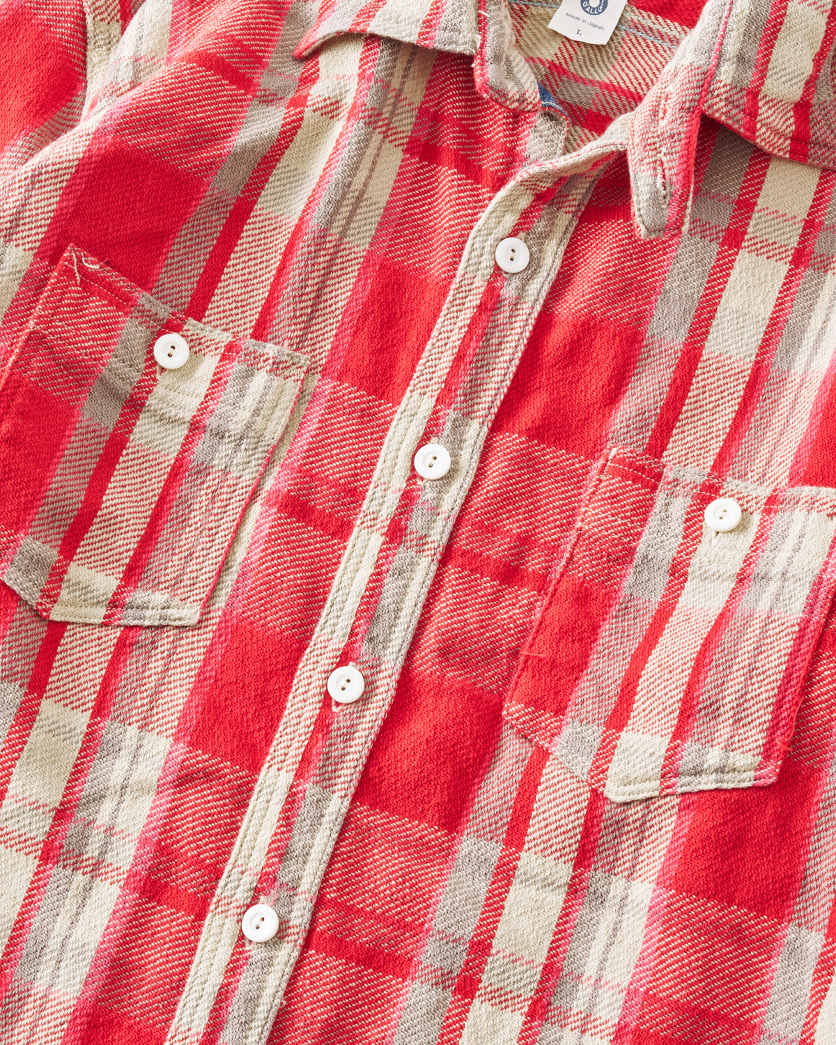 #3217-FP2 St.Louis : cotton flannel plaid red