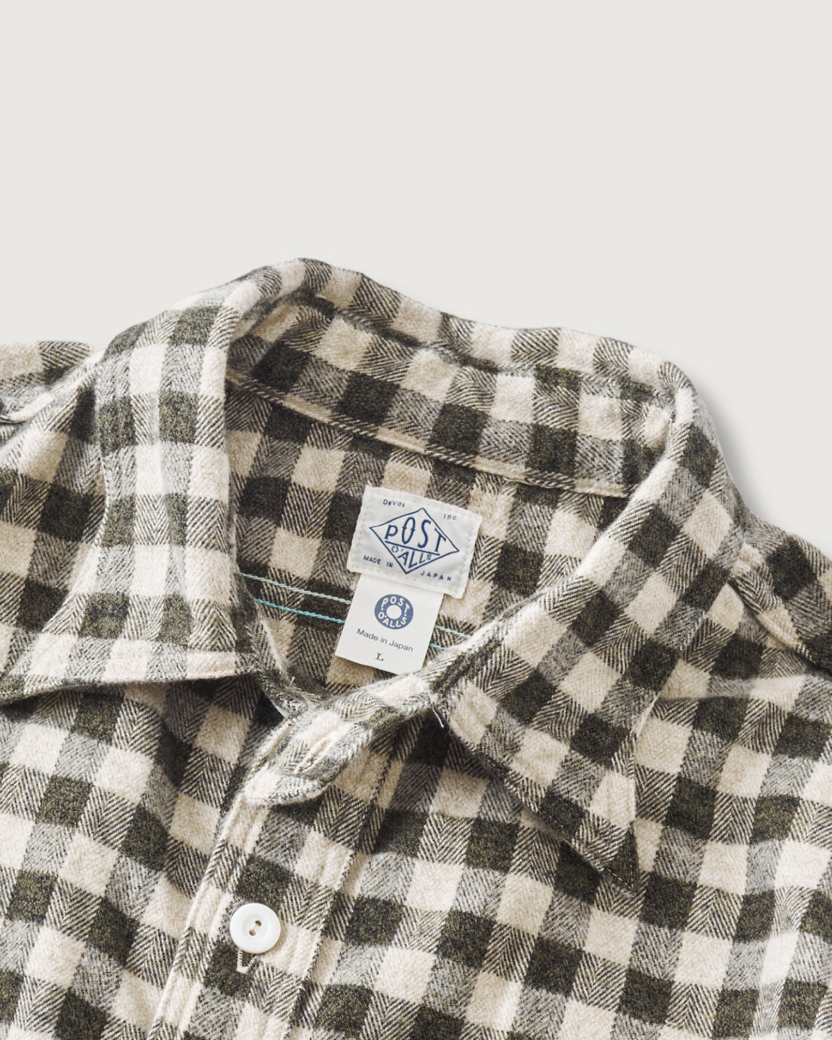 #3217-FP3 St.Louis : cotton flannel plaid grey block