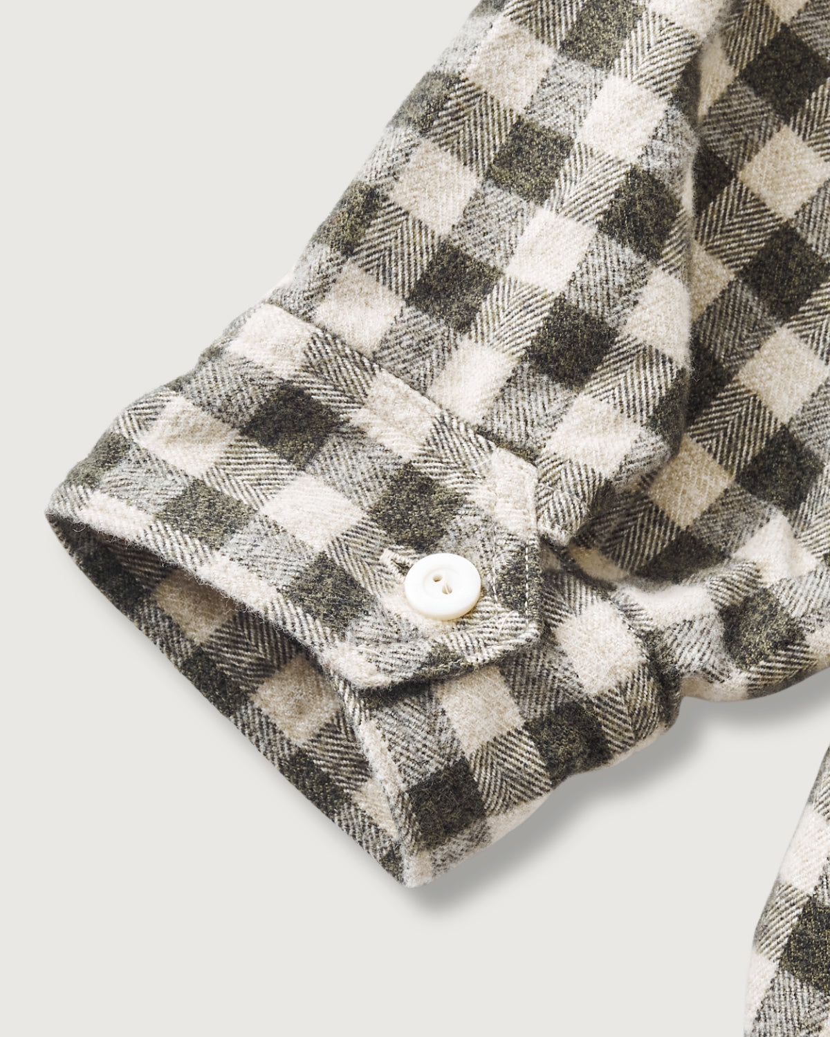#3217-FP3 St.Louis : cotton flannel plaid grey block