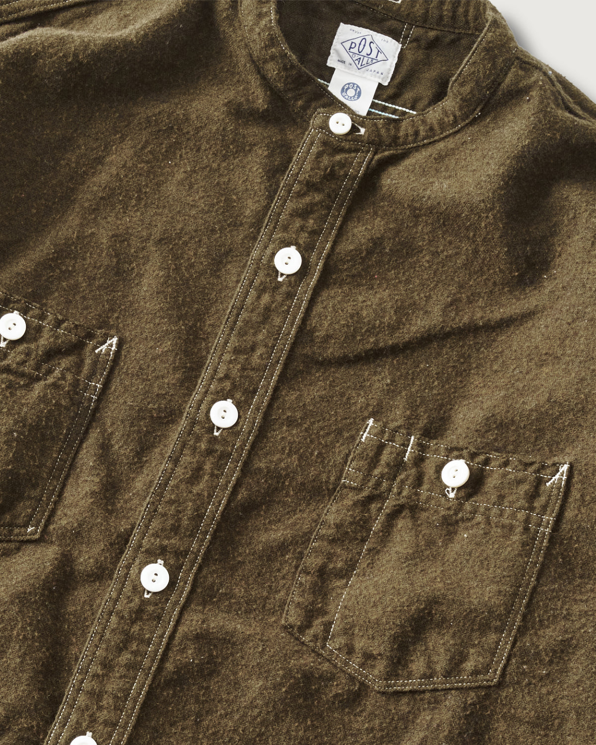 #3217B-HF3 St.Louis-Band : heather flannel tobacco