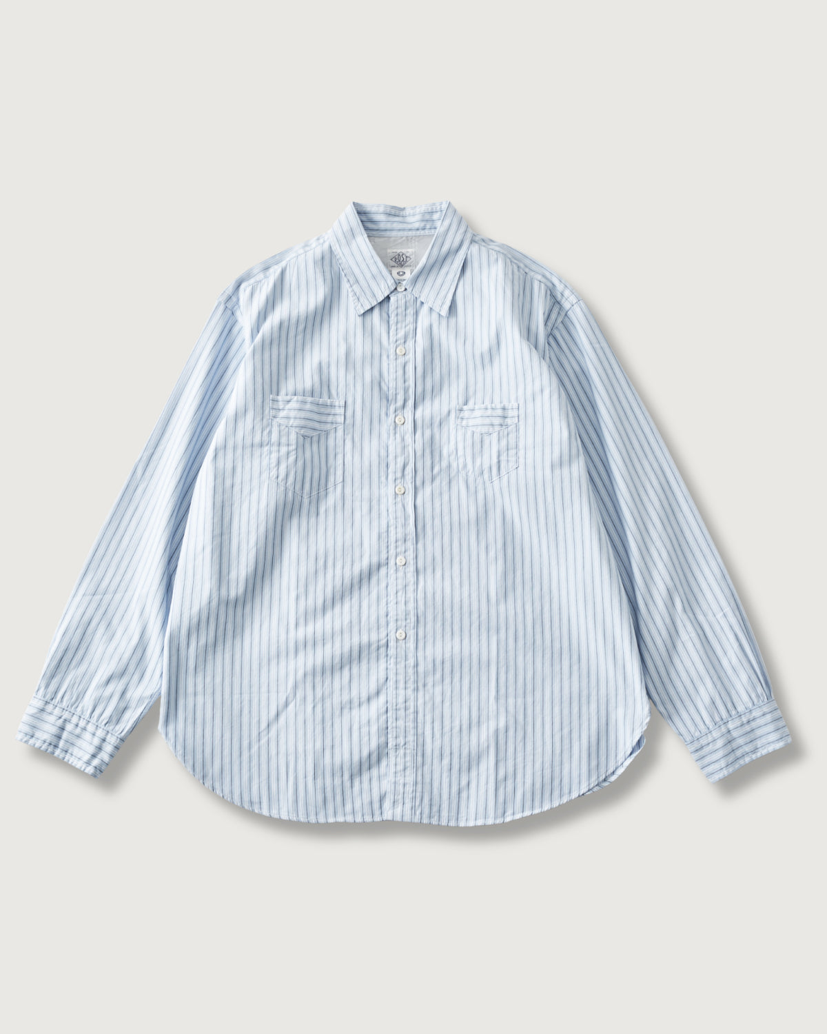 #3227-S2 NEUTRON-C : feather chambray - W stripe2
