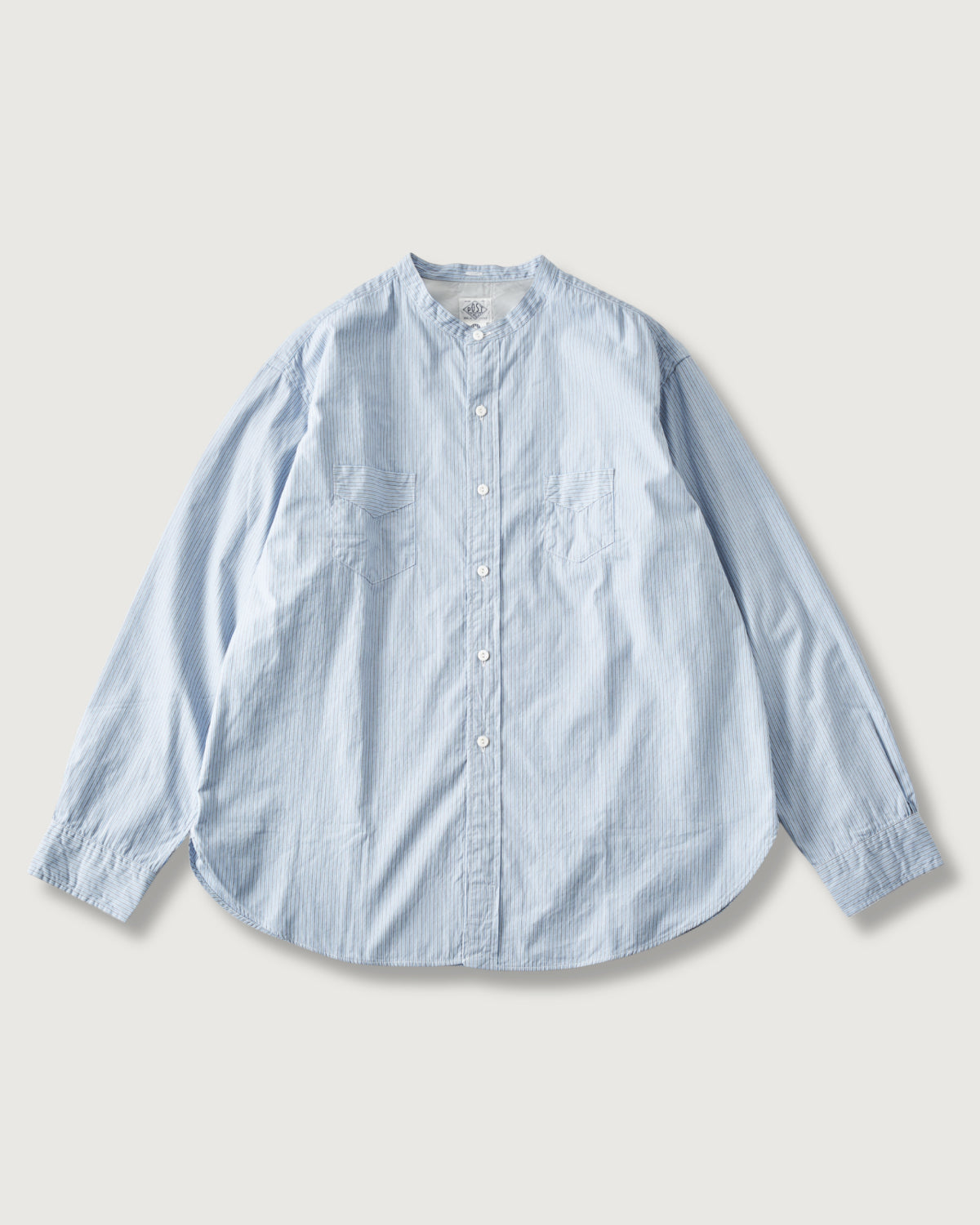 #3228-S1 NEUTRON-D : feather chambray - W stripe1