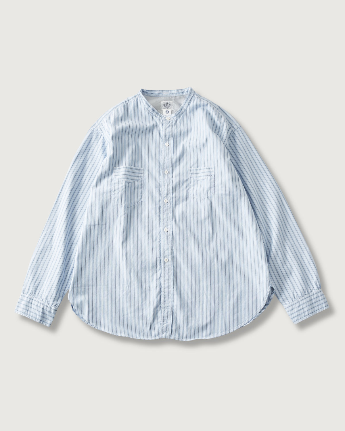 #3228-S2 NEUTRON-D : feather chambray - W stripe2