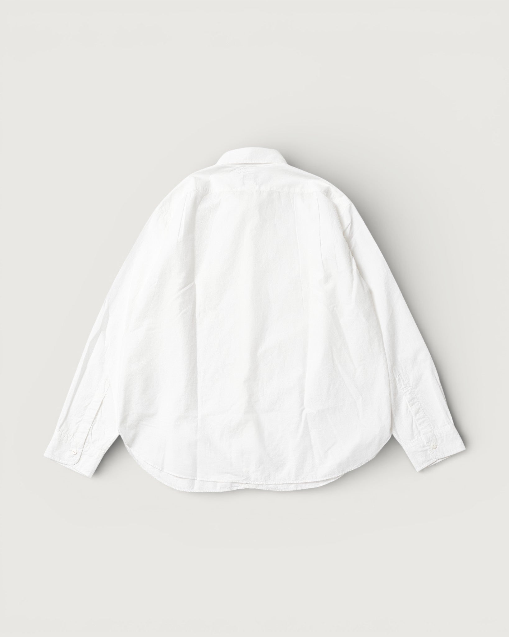 #3232-HBW Original BL Shirt : high count broadcloth white
