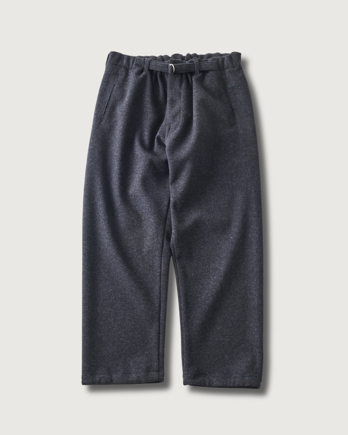 [10/10 RELEASE] #3307CP-SSD POST Coach Pants : "supersoft" sweat cloth dk.grey