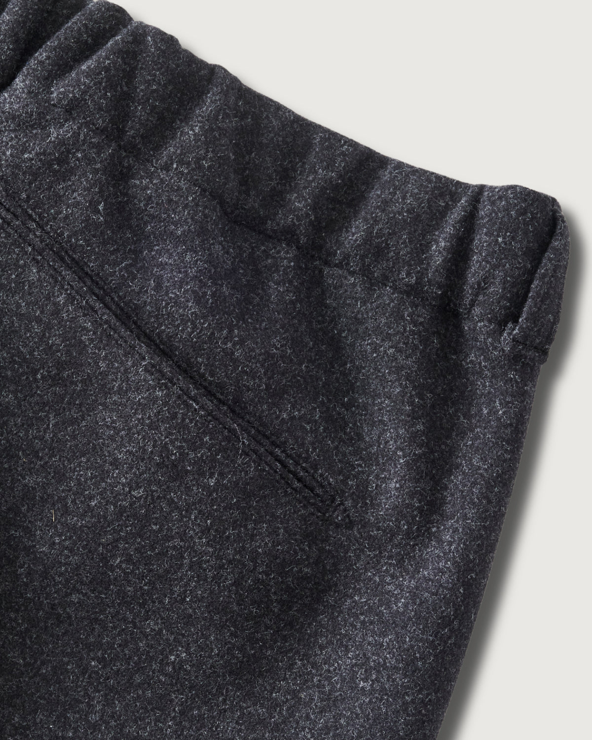 [10/10 RELEASE] #3307CP-SSD POST Coach Pants : "supersoft" sweat cloth dk.grey