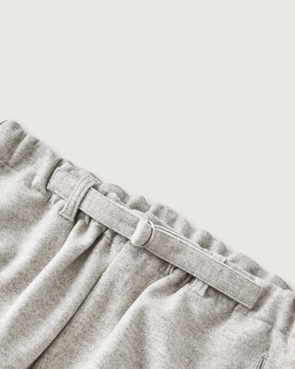 [10/10 RELEASE] #3307CP-SSL POST Coach Pants : "supersoft" sweat cloth lt.grey