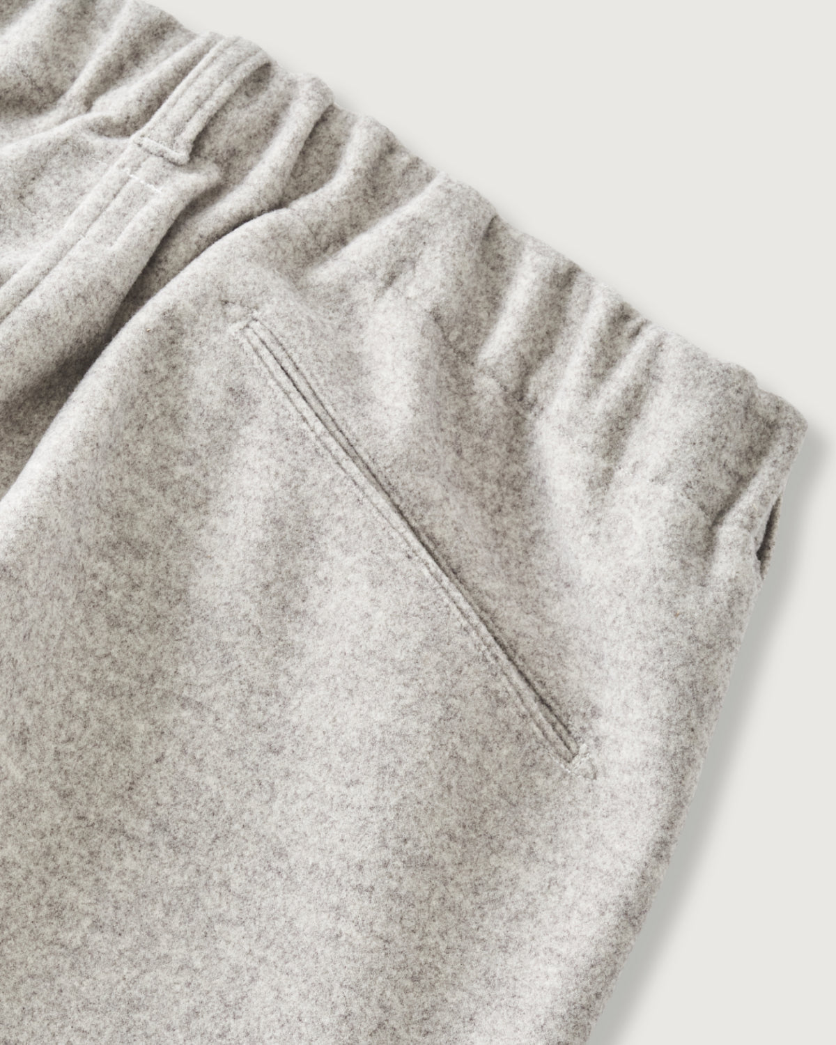 [10/10 RELEASE] #3307CP-SSL POST Coach Pants : "supersoft" sweat cloth lt.grey