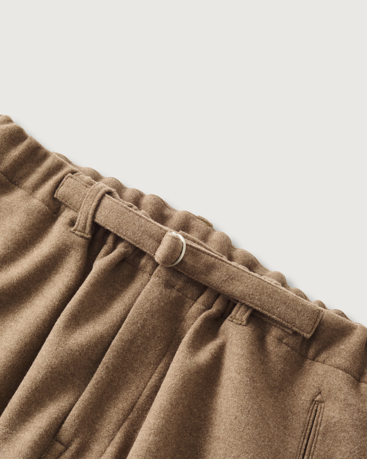 [10/10 RELEASE] #3307CP-SSM POST Coach Pants : "supersoft" sweat cloth mouton