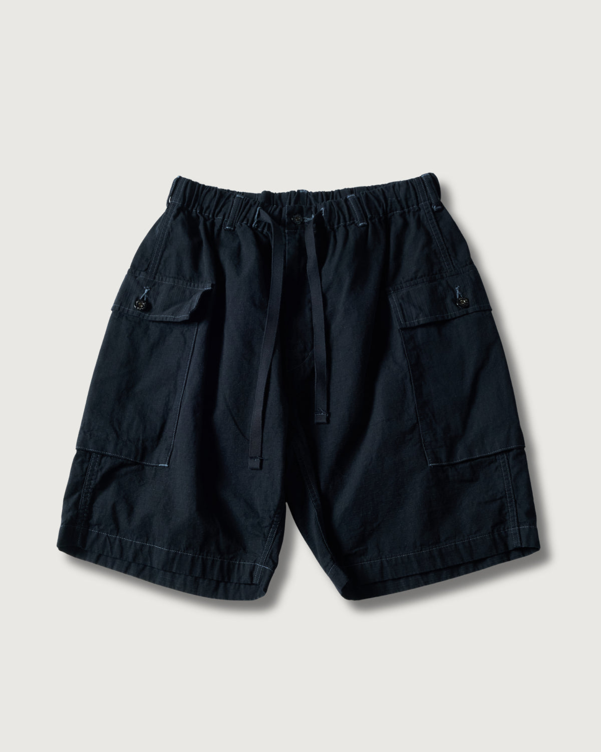 #3308S-DRC E-Z WALKABOUT Shorts : cotton dobby ripstop charcoal