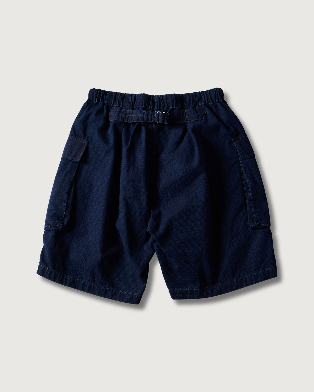 #3308S-DRI E-Z WALKABOUT Shorts : cotton dobby ripstop indigo deep wash