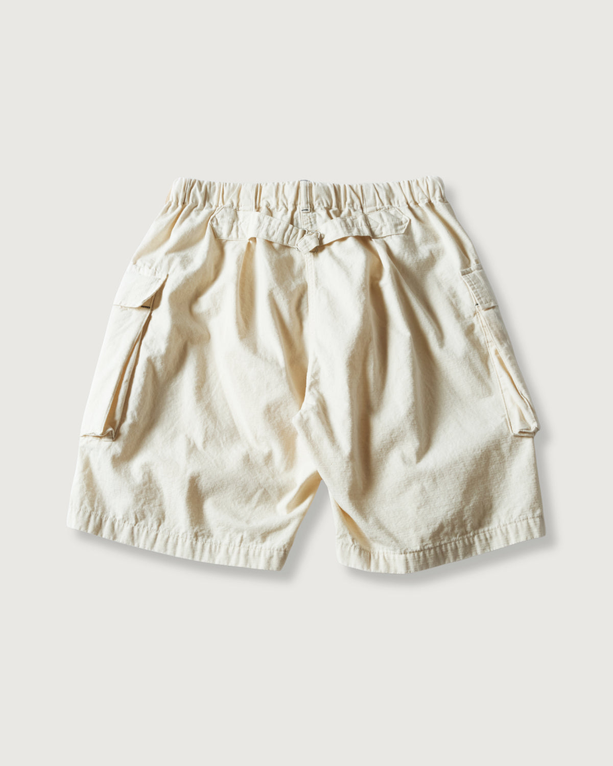#3308S-DRN E-Z WALKABOUT Shorts : cotton dobby ripstop natural