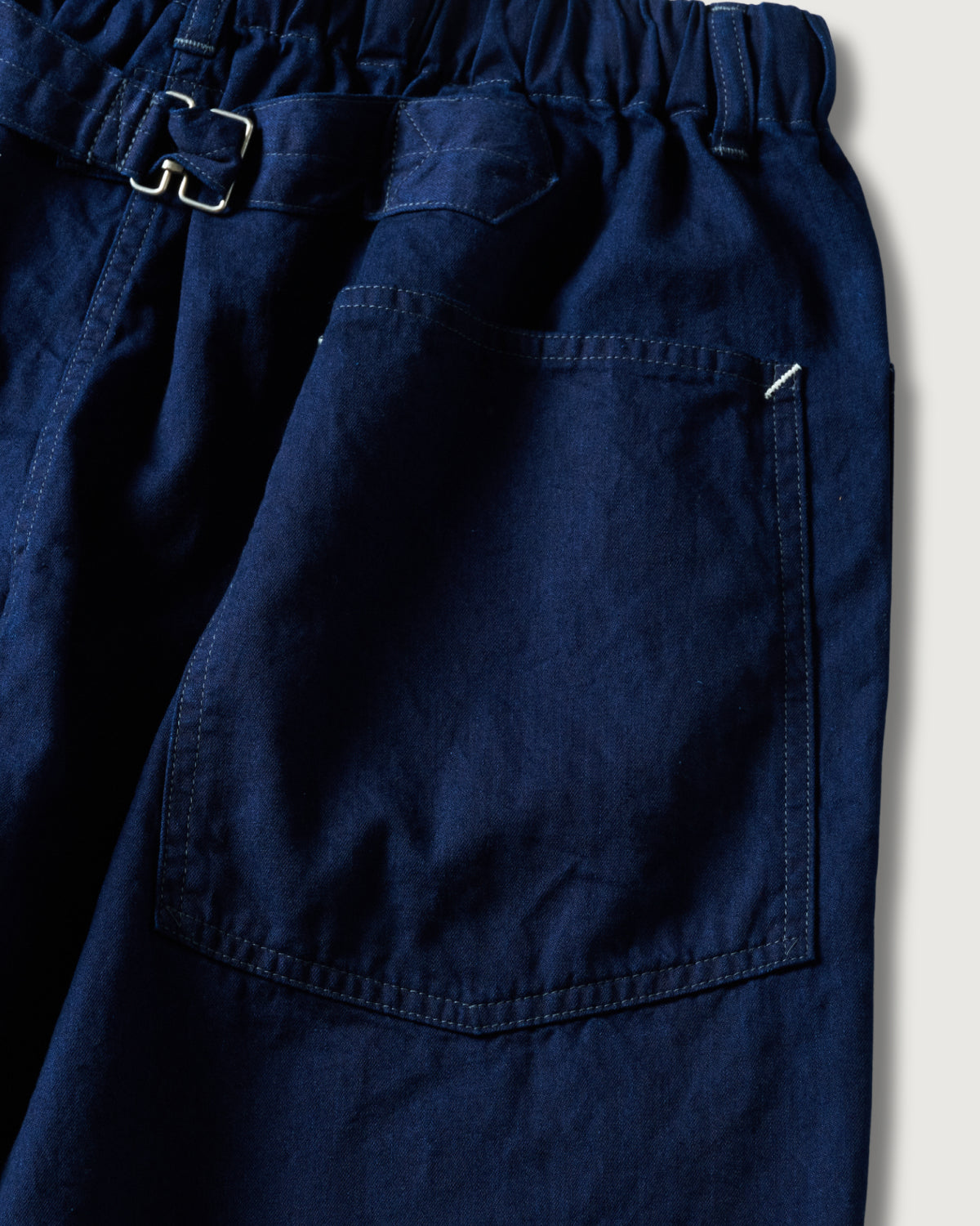 #3313S-VTI E-Z ARMY-NAVY Shorts 2 : vintage twill indigo