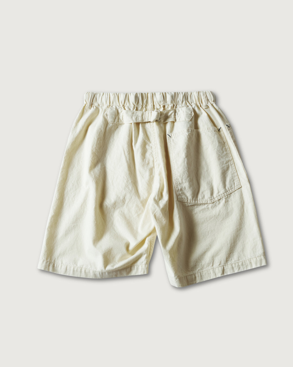 #3313S-VTN E-Z ARMY-NAVY Shorts 2 : vintage twill natural