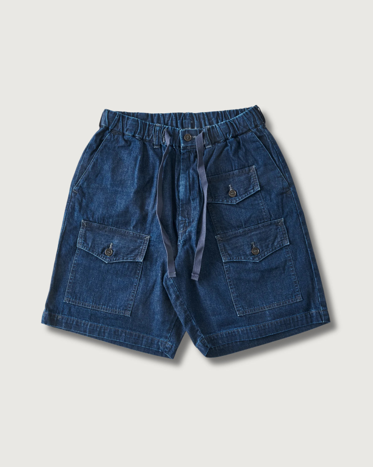 #3322S-8DI Town & Country Shorts : 8oz. Denim w/deep wash indigo