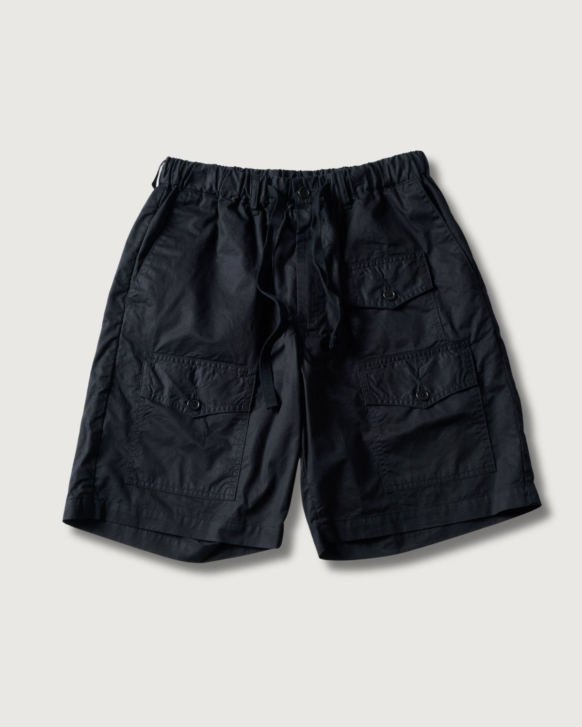 #3322S-MP4 Town & Country Shorts : medium weight poplin black