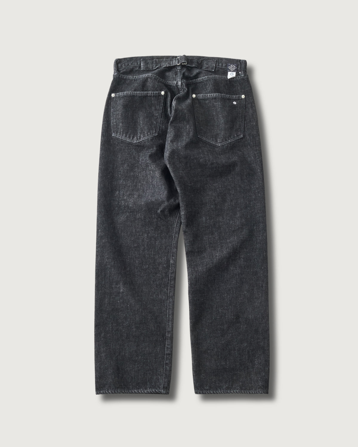 #3324-12DB No. 10 Five Pocket : 12oz. denim black deep wash