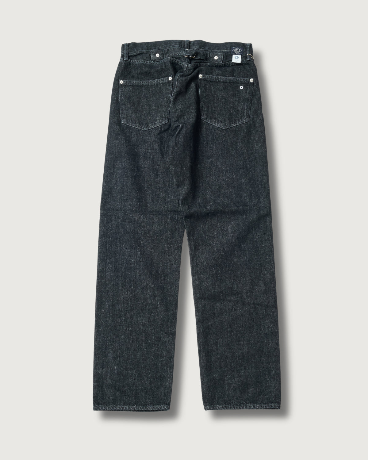 #3324-12DB No. 10 Five Pocket : 12oz. denim black deep wash