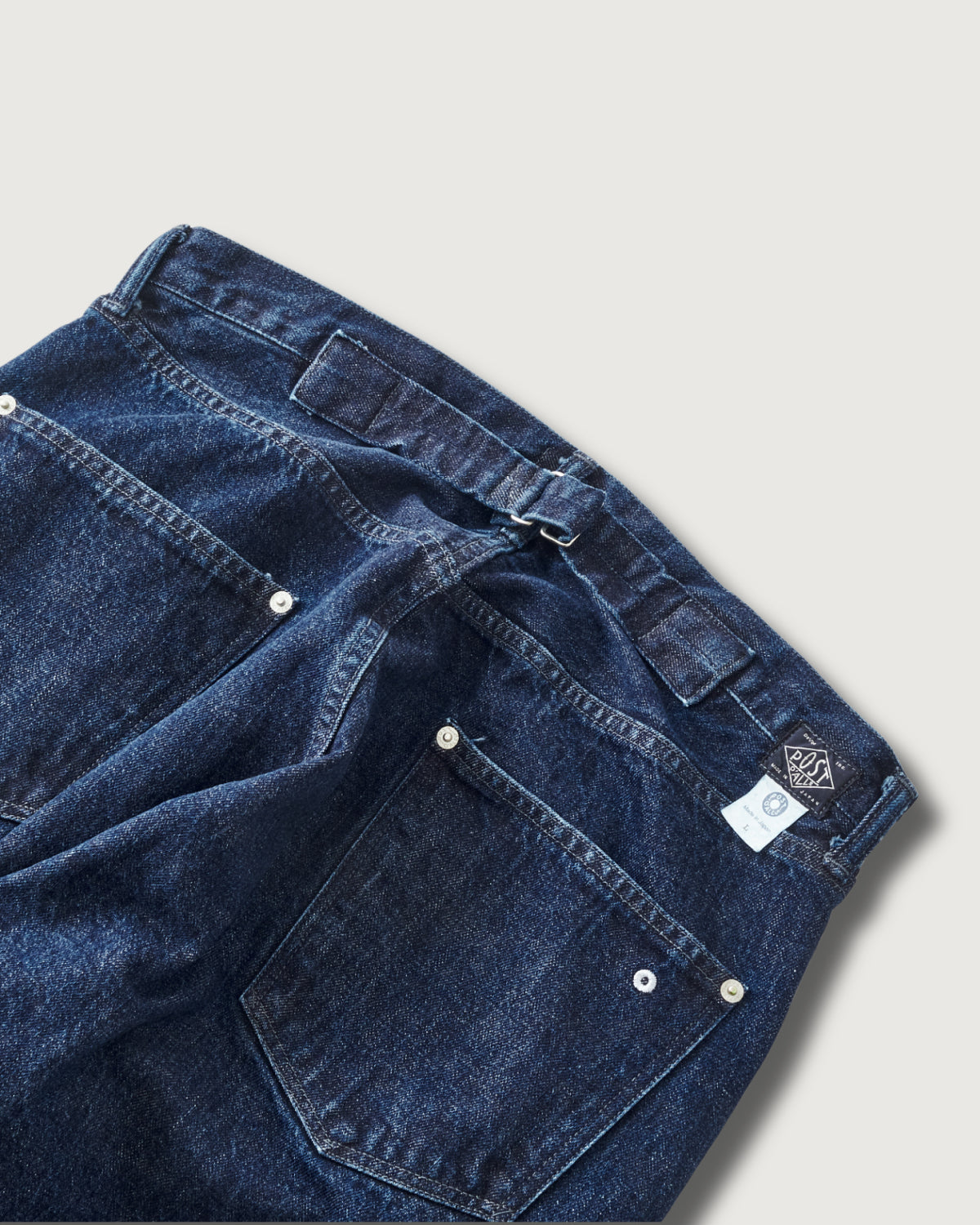 #3324-12DI No. 10 Five Pocket : 12oz. denim indigo deep wash