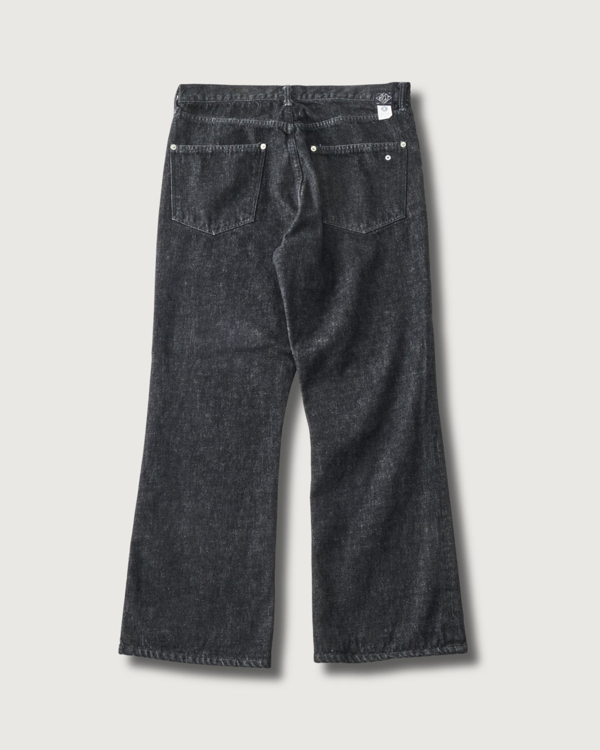 #3325-12DB 546 Flare-R2 : 12oz. denim black deep wash