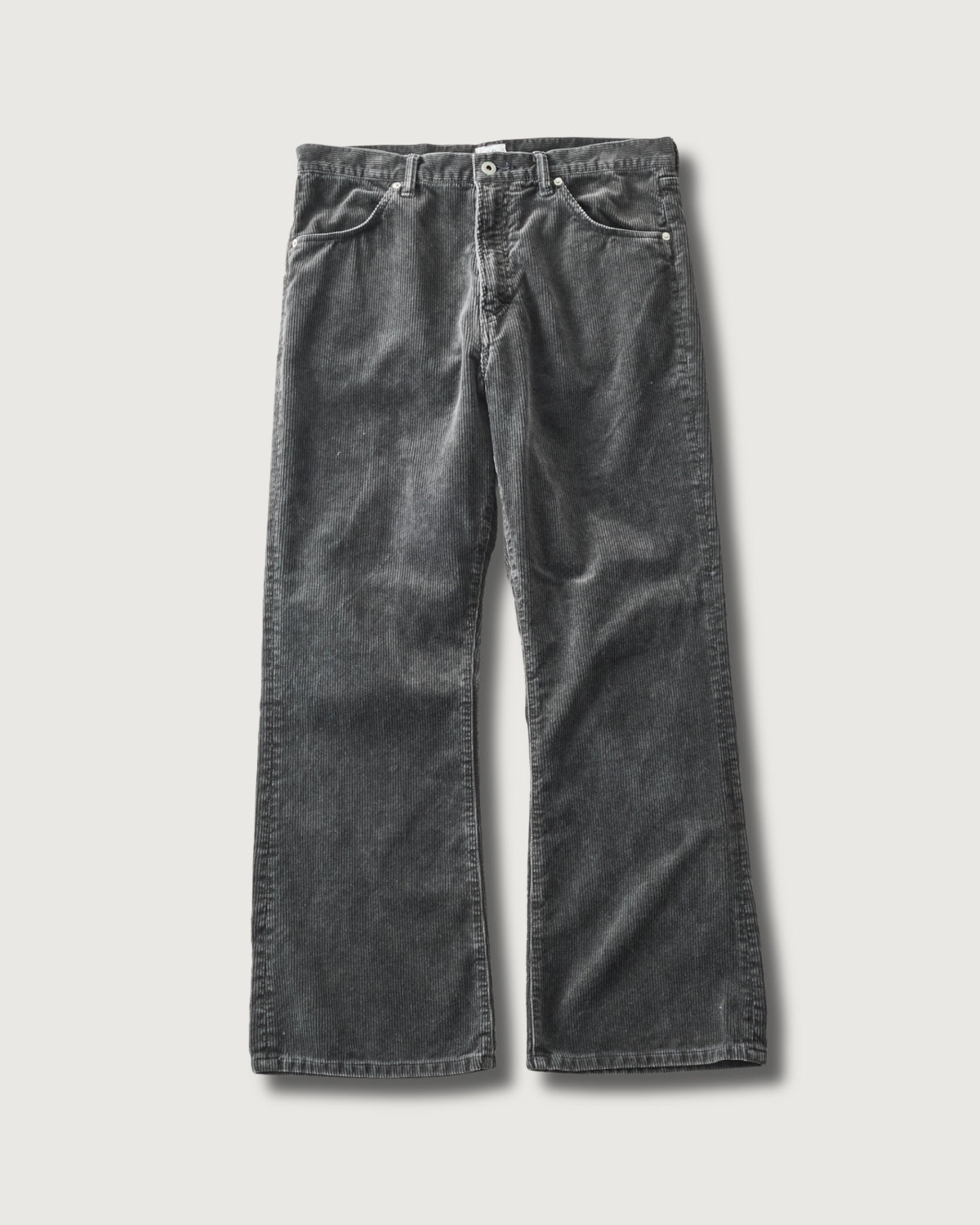 #3325-WWC 546 Flare-R2 : widewale cords charcoal