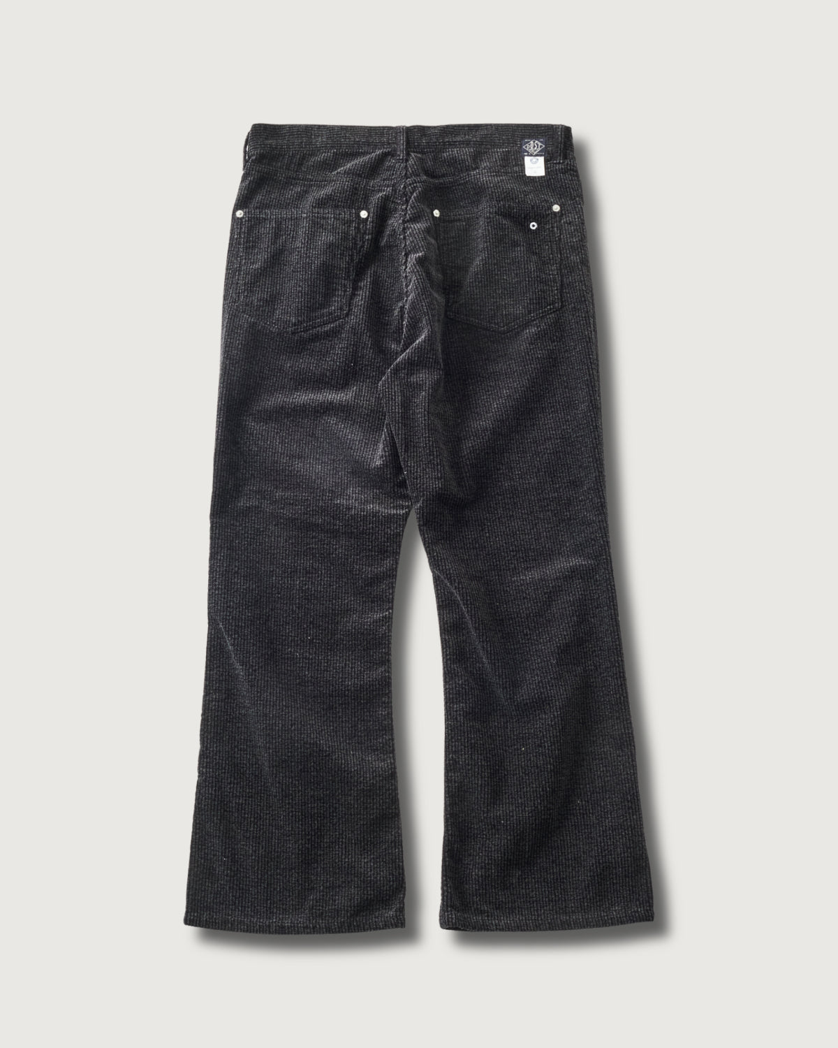 [10/17 RELEASE] #3325-WWP 546 Flare-R2 : widewale cords printed grey