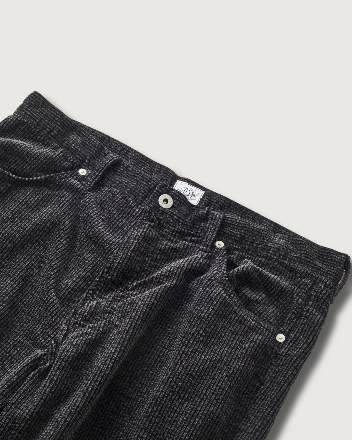 [10/17 RELEASE] #3325-WWP 546 Flare-R2 : widewale cords printed grey