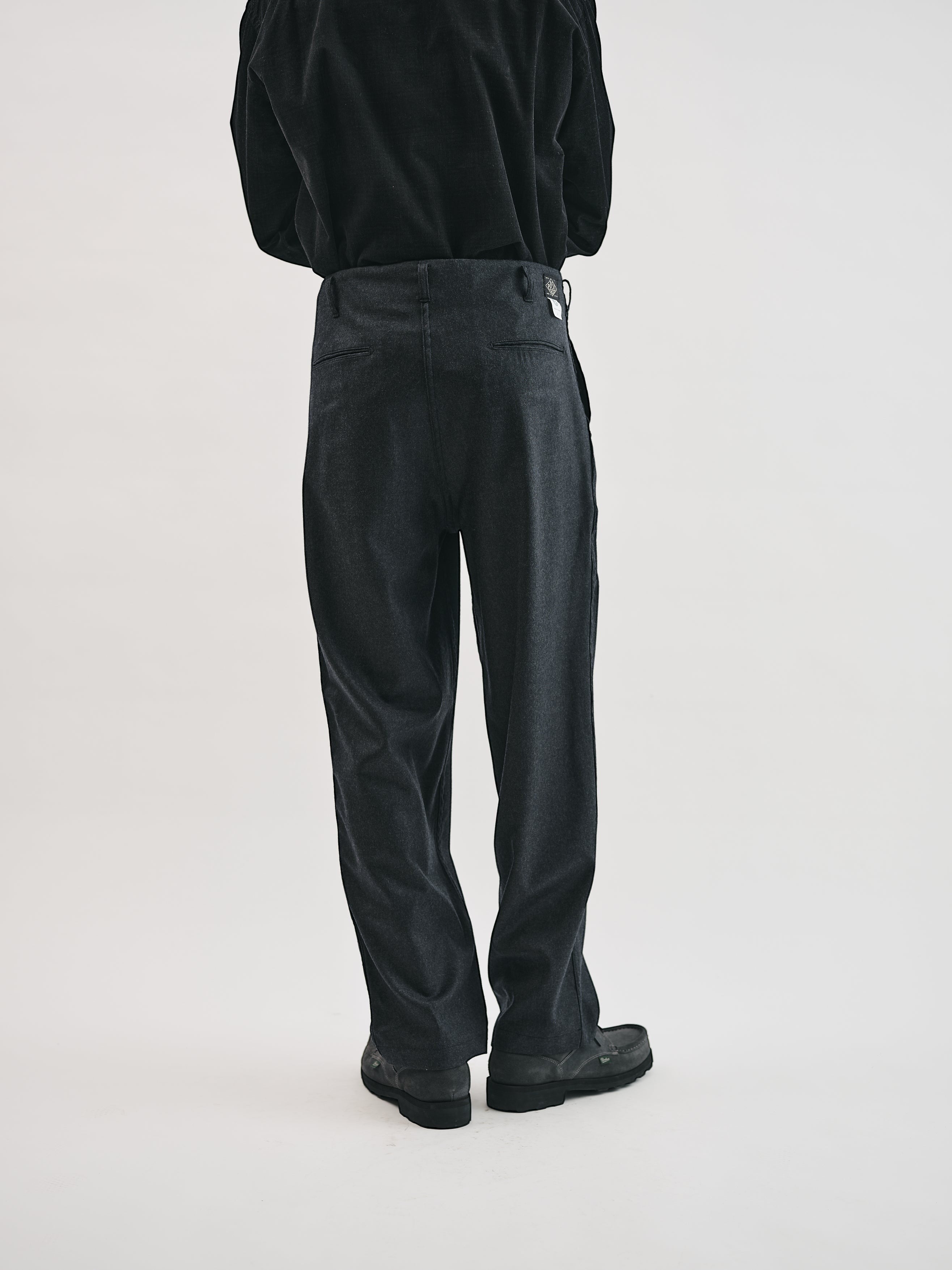 #3326-WC California Pegtop : wooly charcoal heather