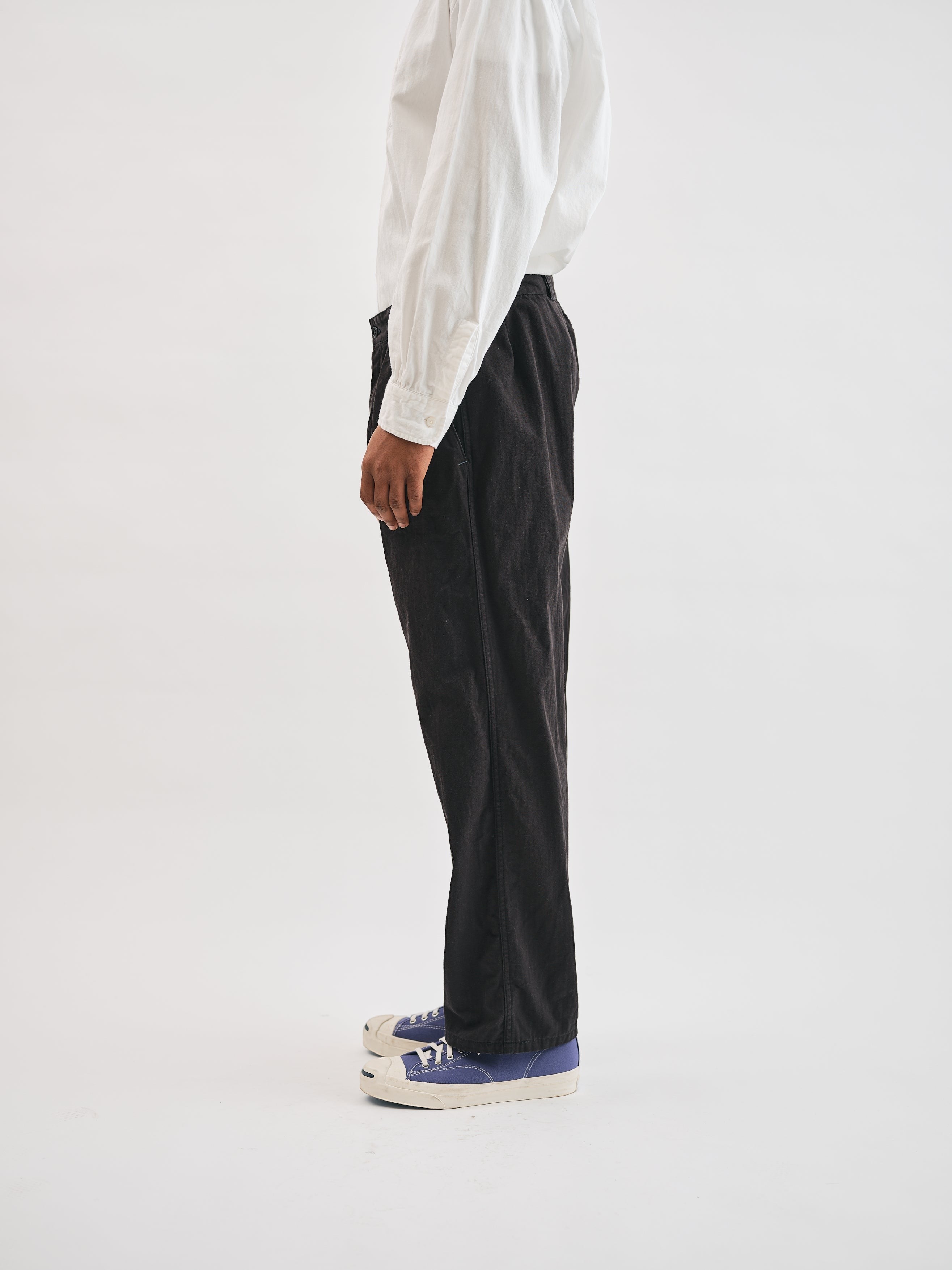 #3328-CHB POS-Travail Pants : cotton HBT black