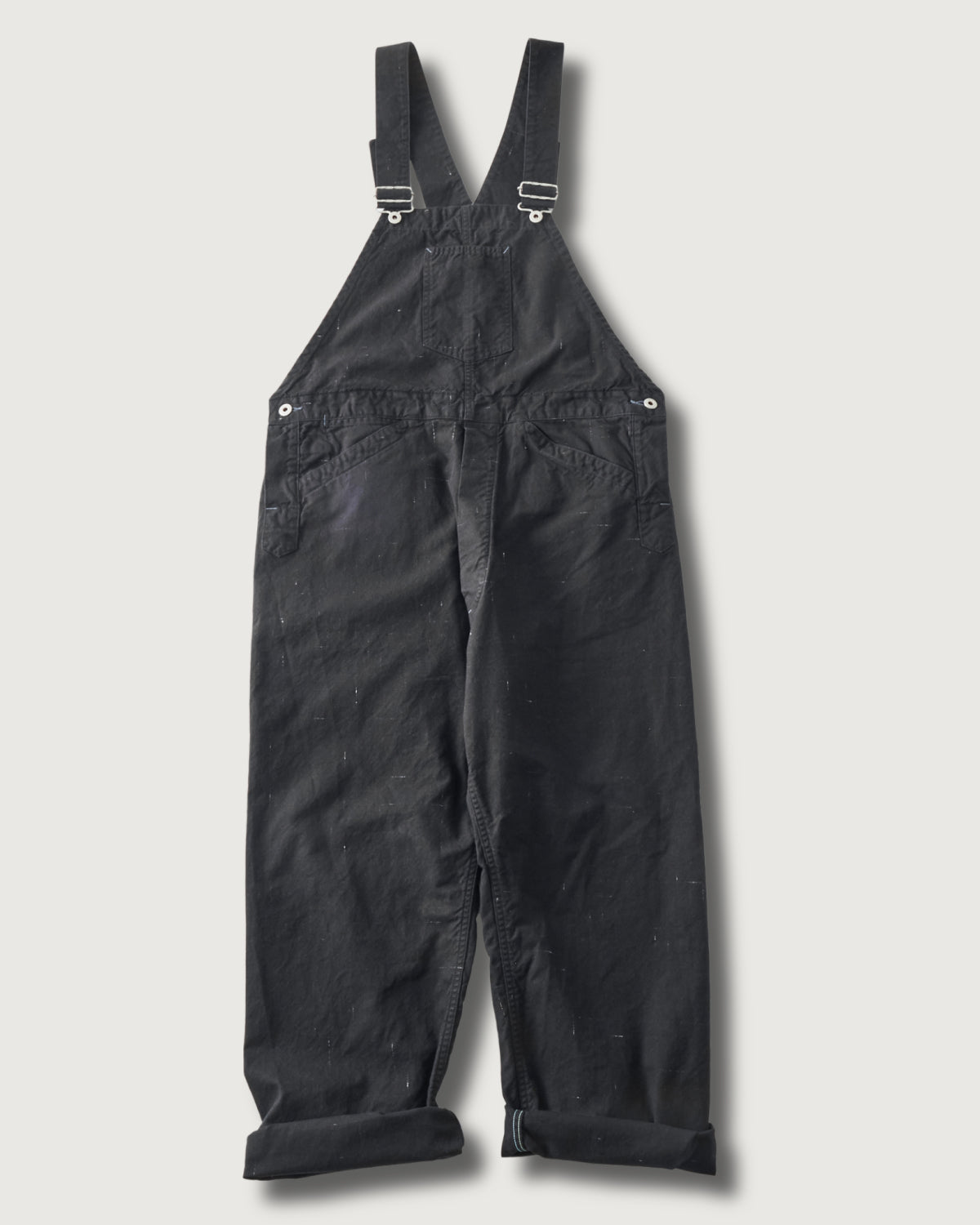 #3401-NT POST 46 Overalls : nep twill black
