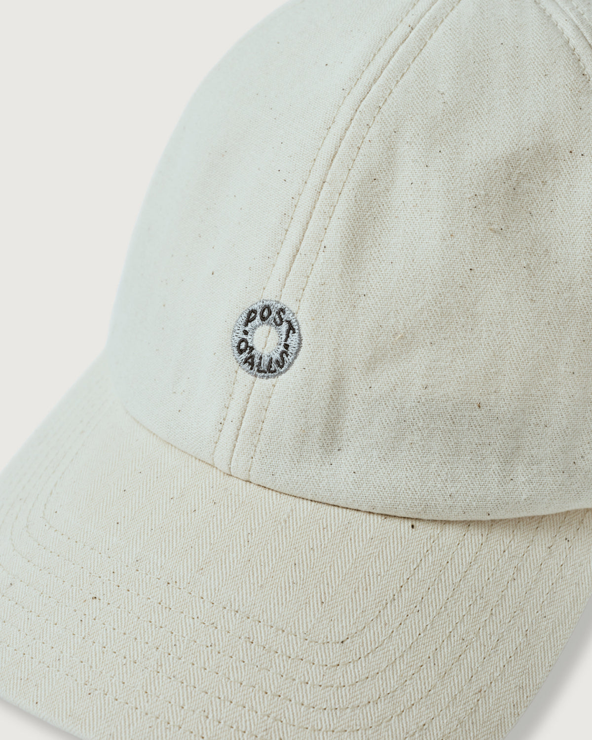#3903-WTN POST Ball Cap: waxy taffeta navy