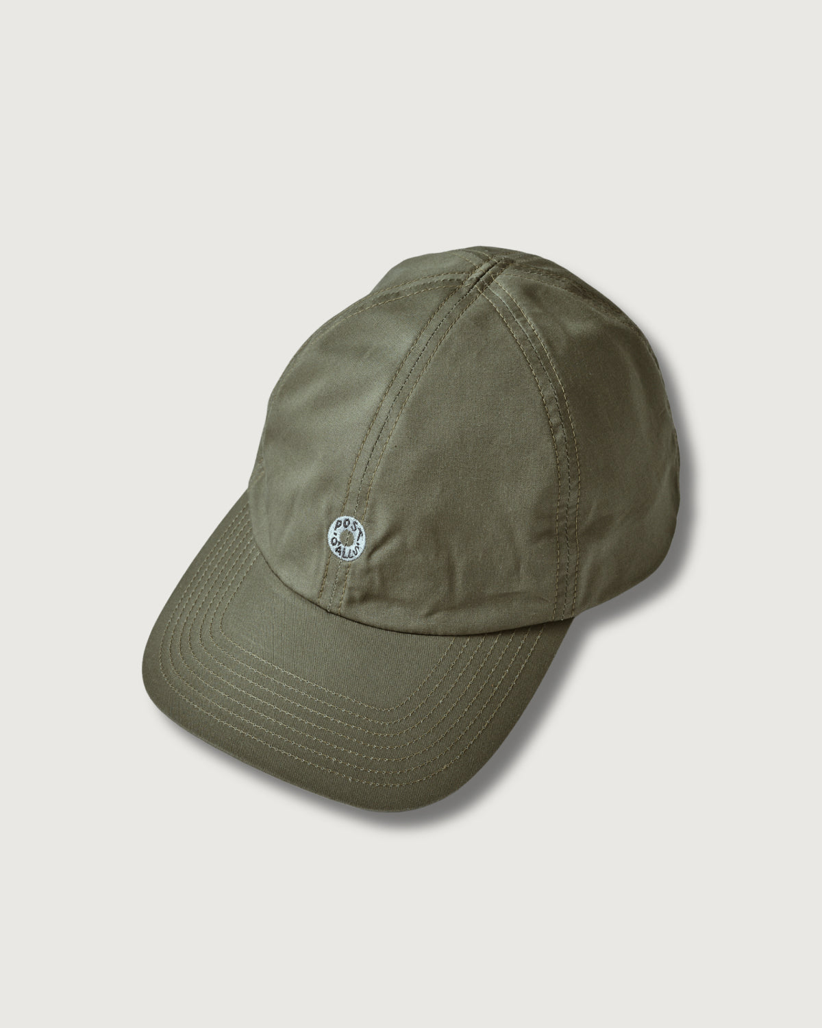 #3903-WTN POST Ball Cap: waxy taffeta navy