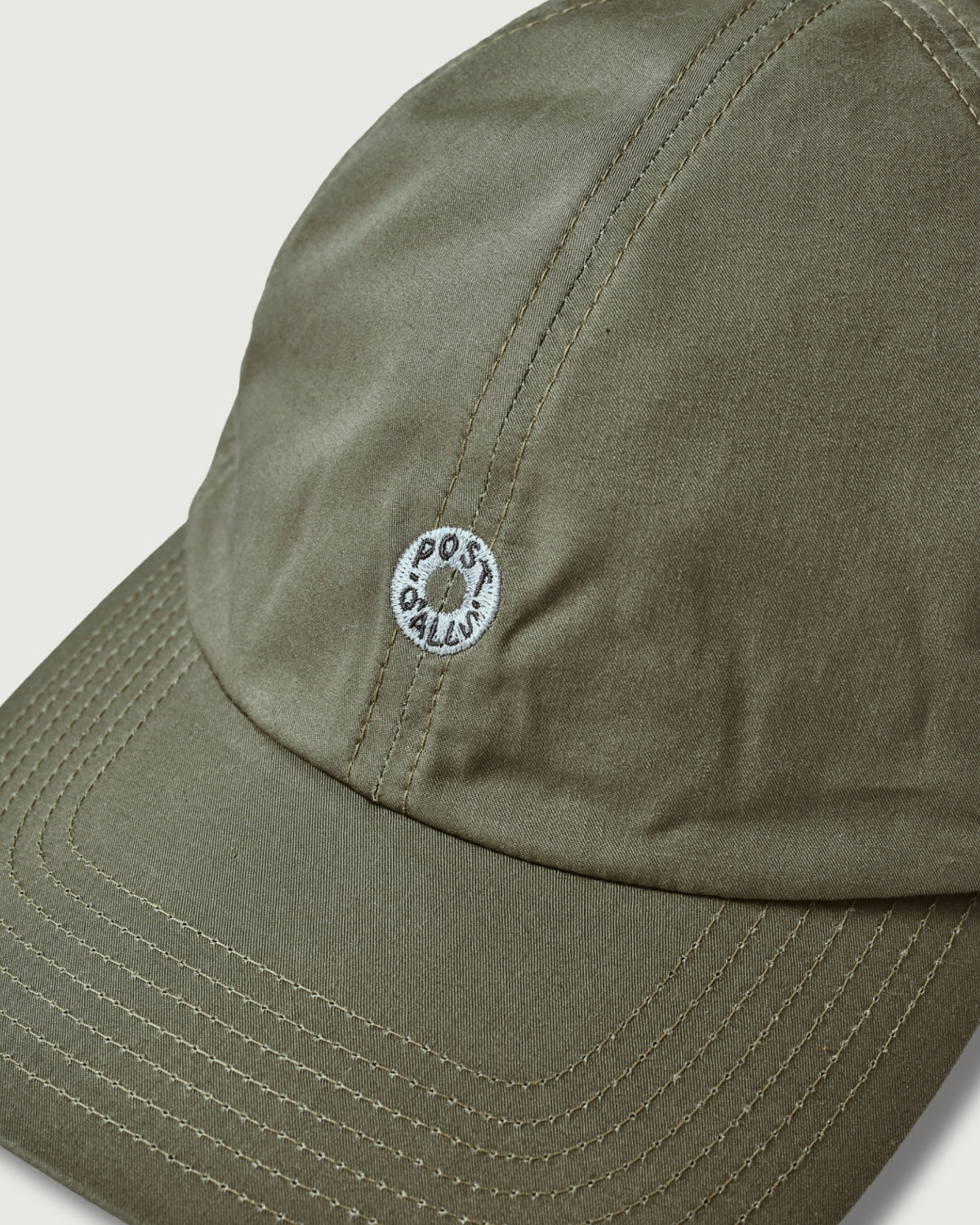 #3903-WTN POST Ball Cap: waxy taffeta navy