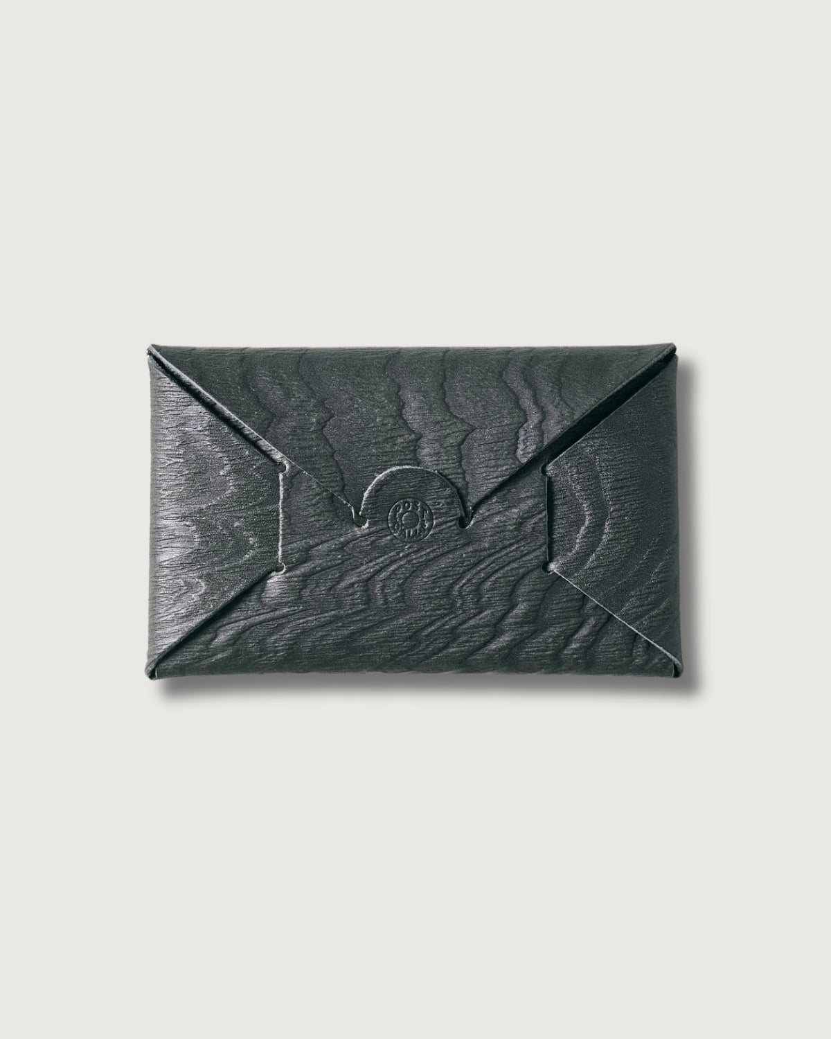 #4302-PT Plywood Leather Card Case : plywood leather taupe