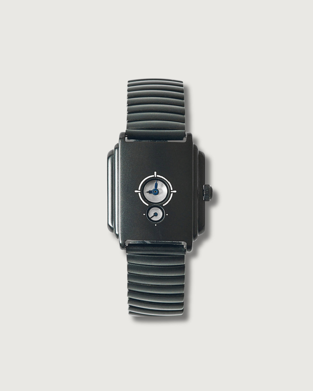 #4401-FBK POST Lucky Watch : flat black