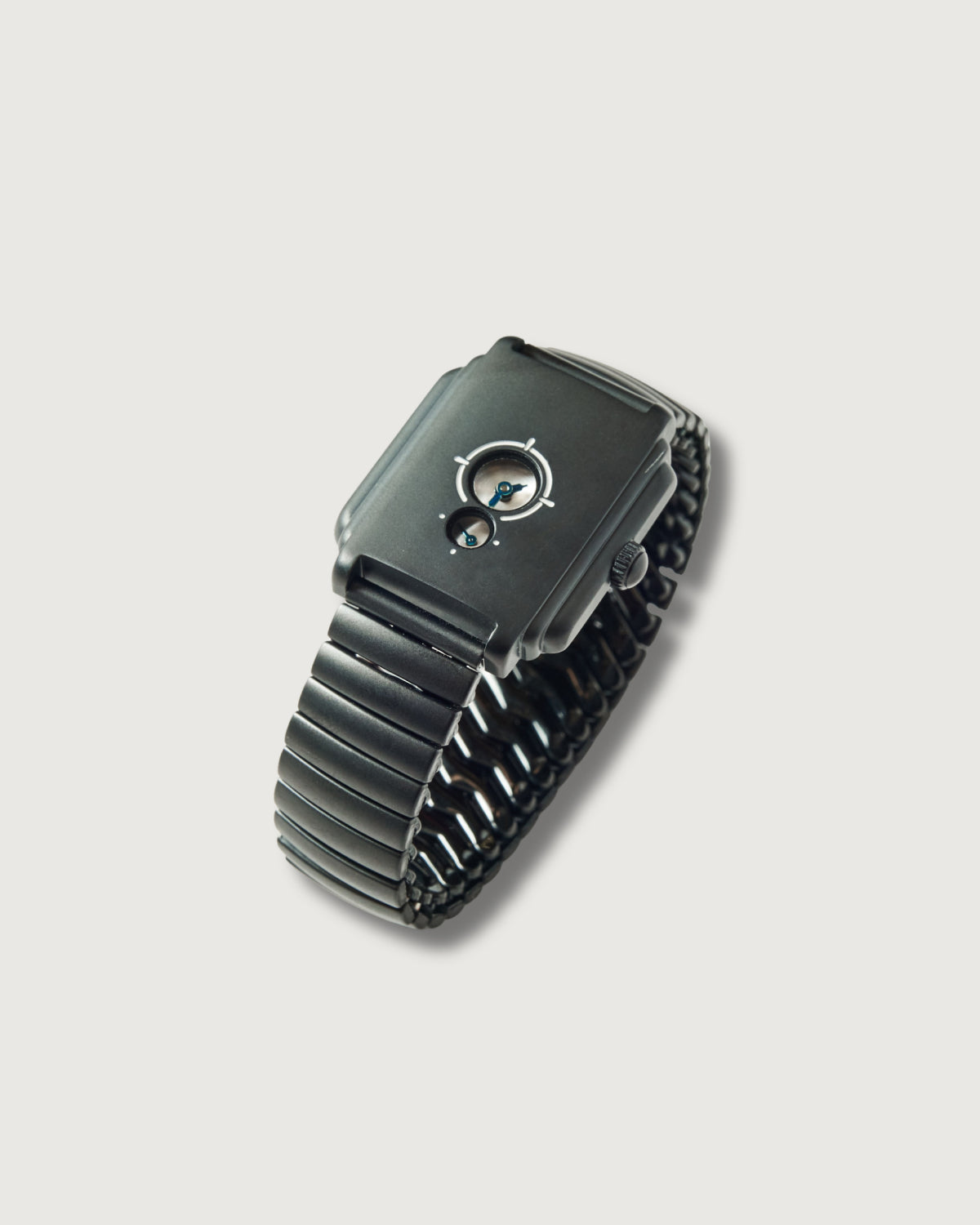 #4401-FBK POST Lucky Watch : flat black