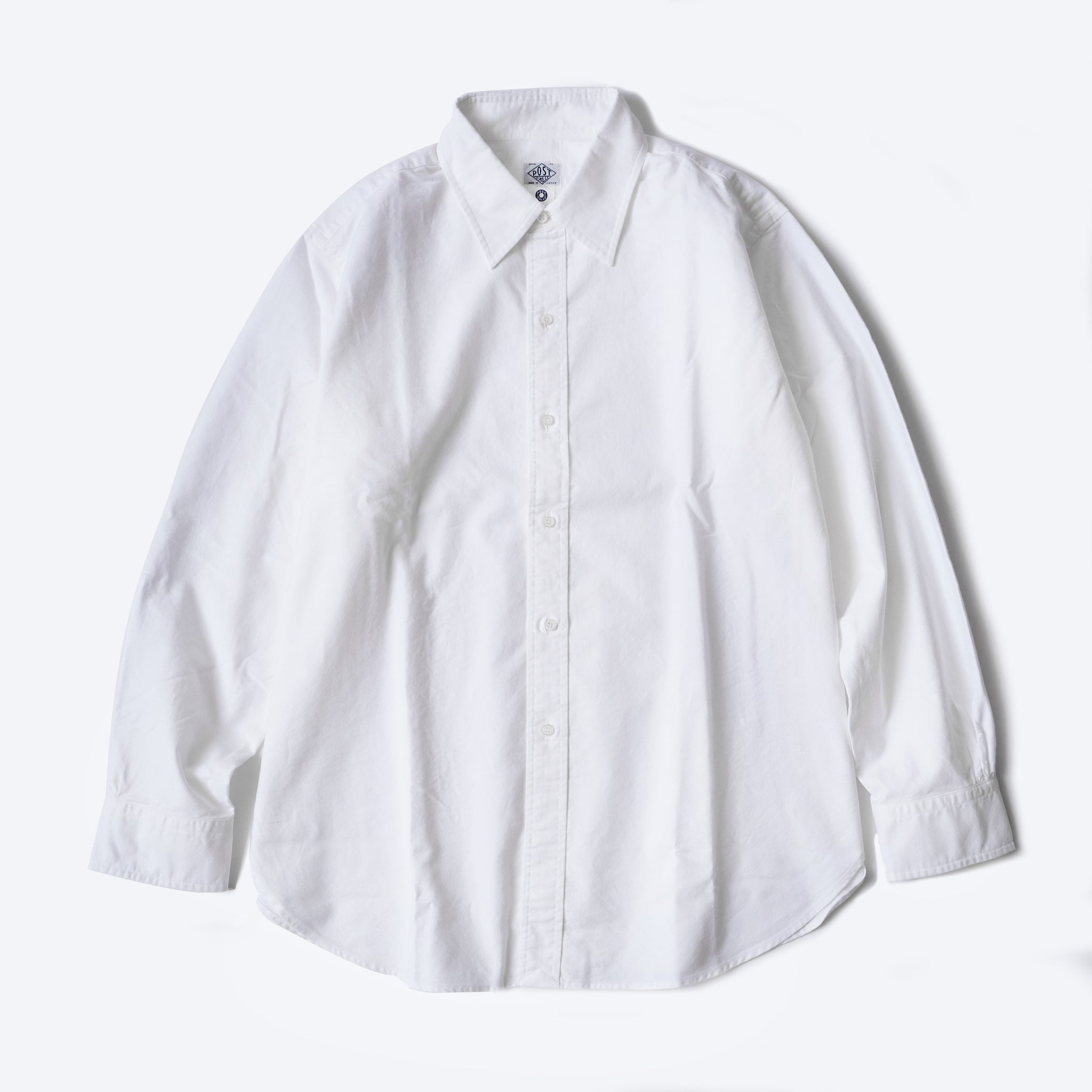 #1282-OW POST BL2 : oxford white
