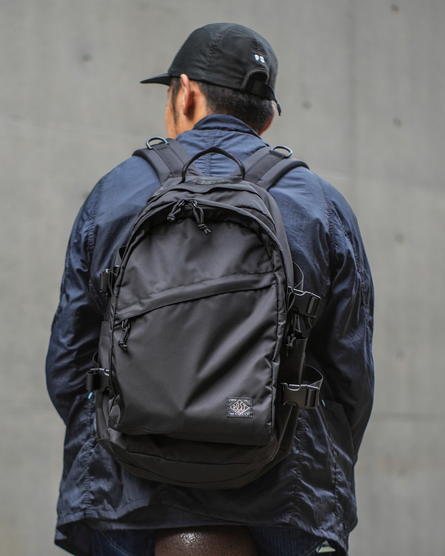 [MIS x Post O'Alls x SHIPS] #4213-BL A-I ASSAULT PACK : packcloth nylon black