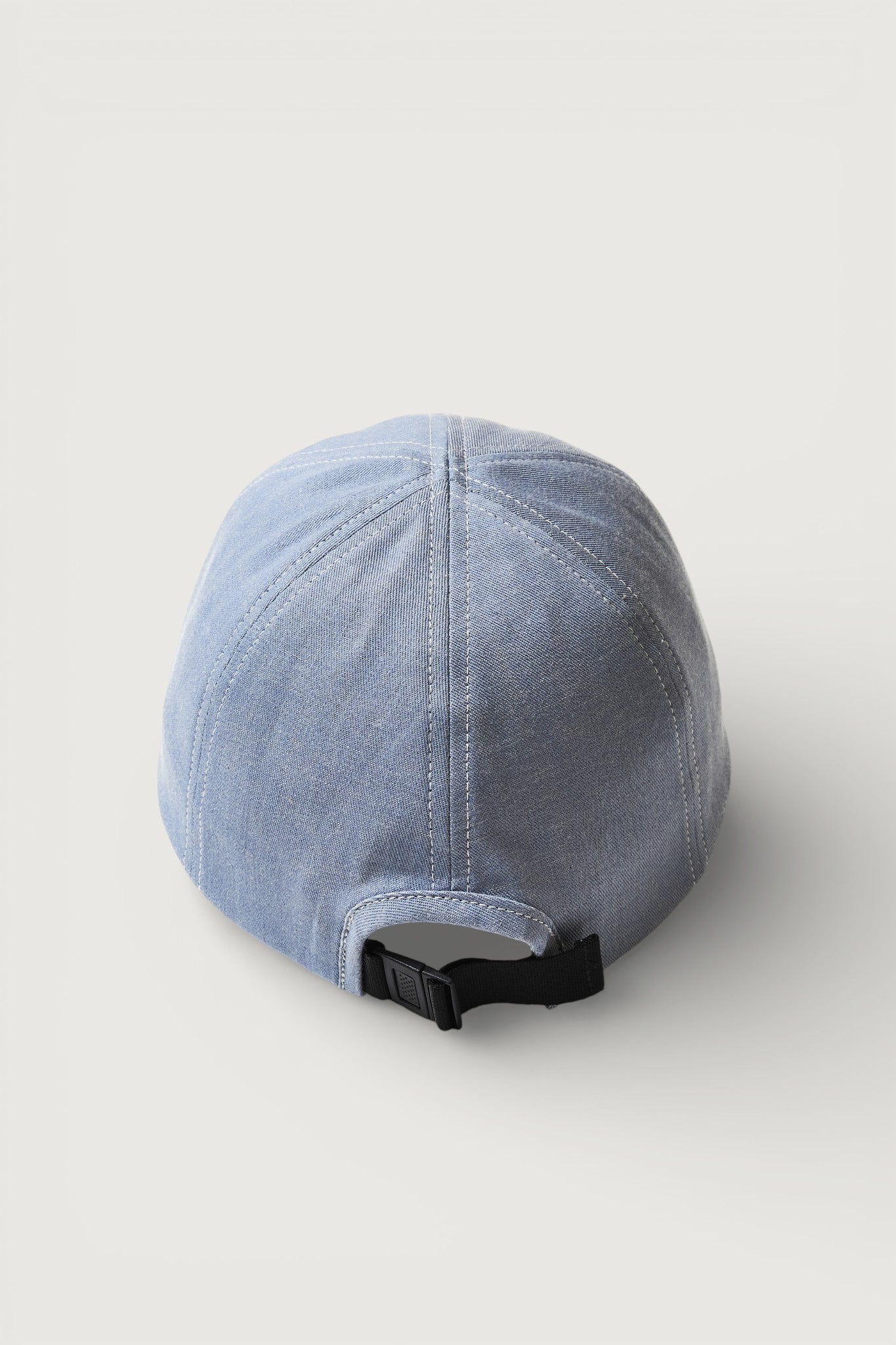 #3903-MDF POST Ball Cap : mid weight denim fade blue