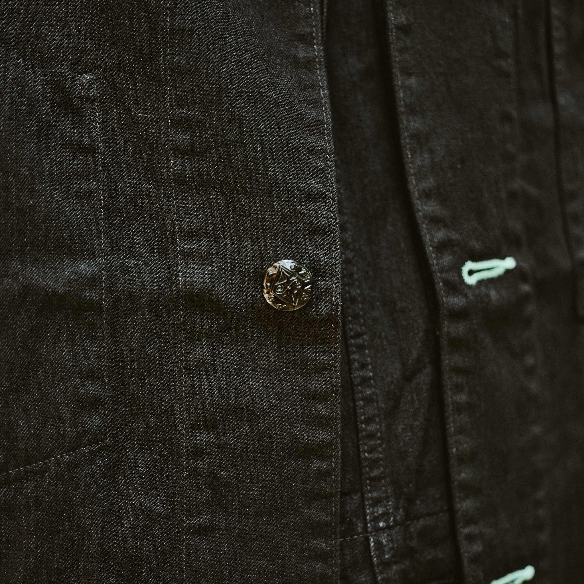 #1101-FTC No.1 Jacket : flat twill charcoal