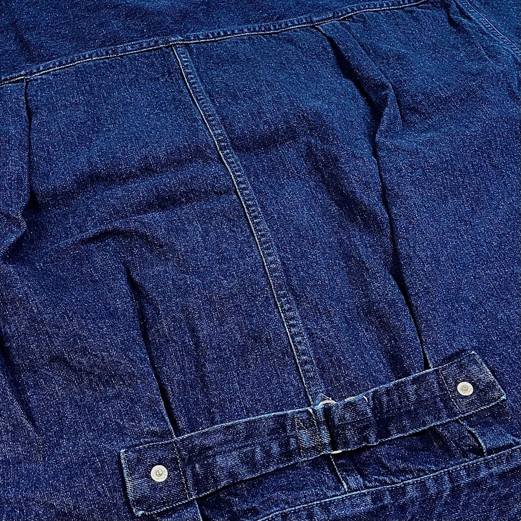 #1108R-12DW Ranchero 2 : 12oz. selvedge deep washed denim indigo