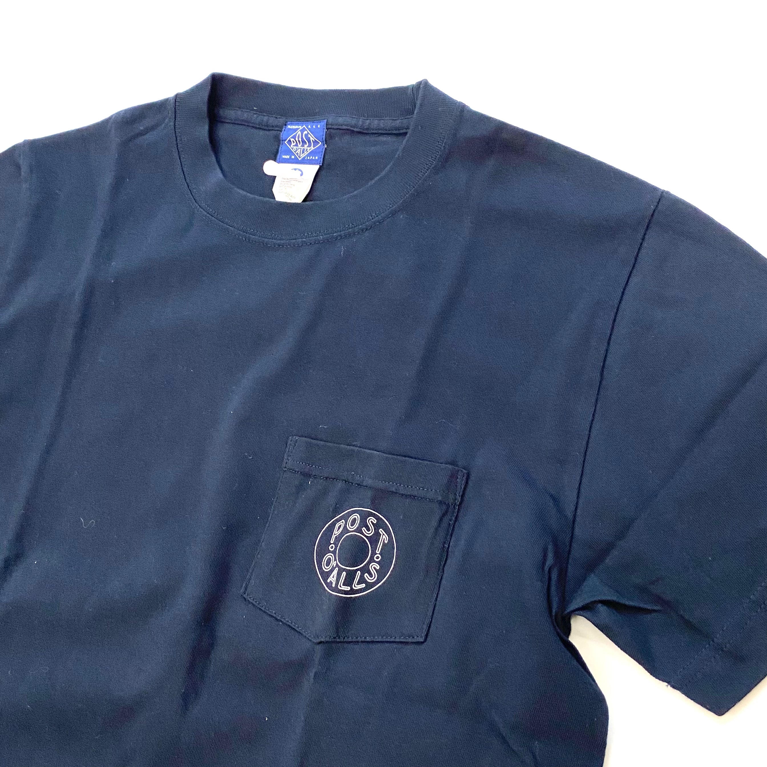 #3001 2D Outline ESS pocket Tee 2 : cotton jersey navy