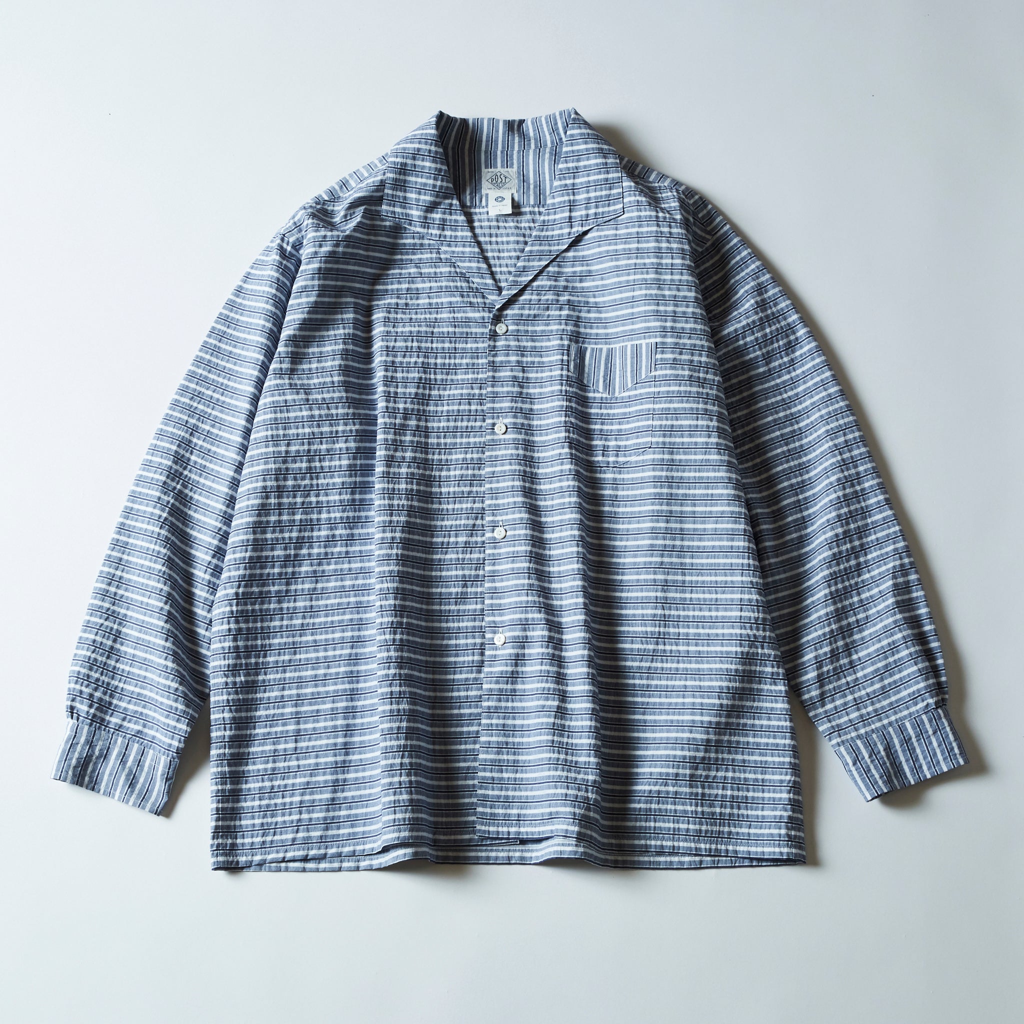 #3224-HSB Fever : horizontal stripe blue